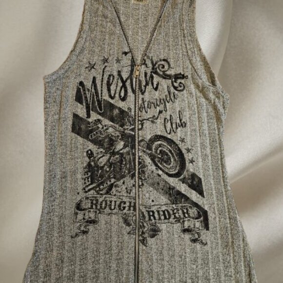 Vocal Tops - Zip Up Sweater Tank MINT